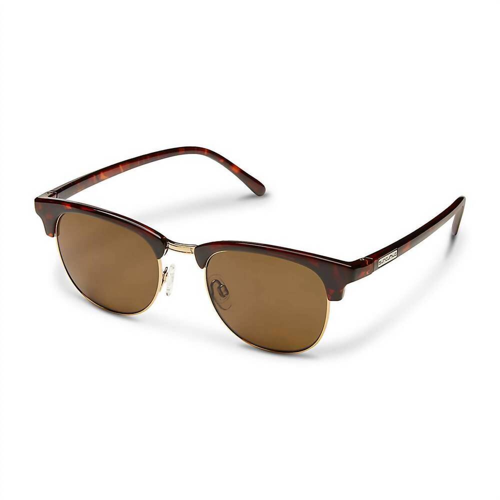 NEW SUNCLOUD unisex - step out polarized sunglasses in tortoise brown